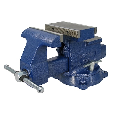 Wilton Vise - Swivel Base, 8in. Jaw Width, 9-1/2in. 11-3/4in. Reversed Jaw Opening, 5in. Throat Depth 28823